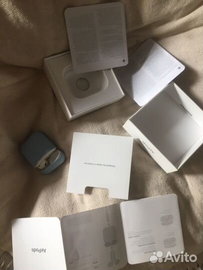 Беспроводные наушники apple airpods 2