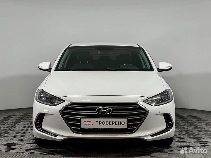Hyundai Elantra 2.0 AT, 2017, 88 419 км