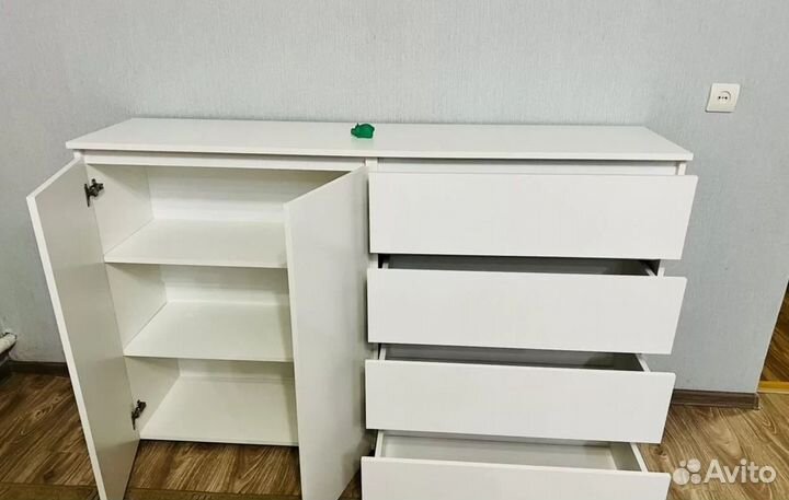 Комод большой Турин белый