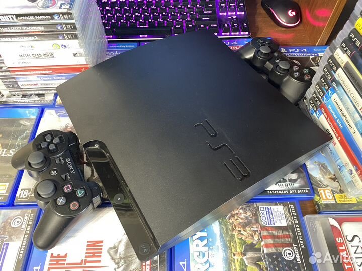 Sony ps3 3000+ игр/ 2геймпада
