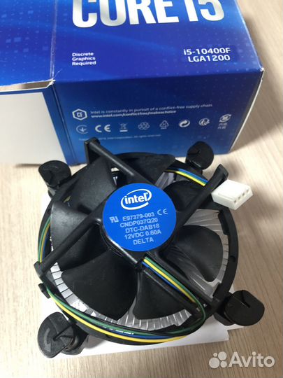 Кулер процеccорный Intel i5-10400