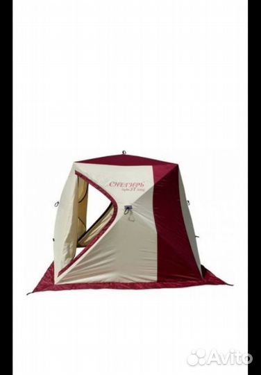 Палатка зимняя для зимней рыбалки снегирь