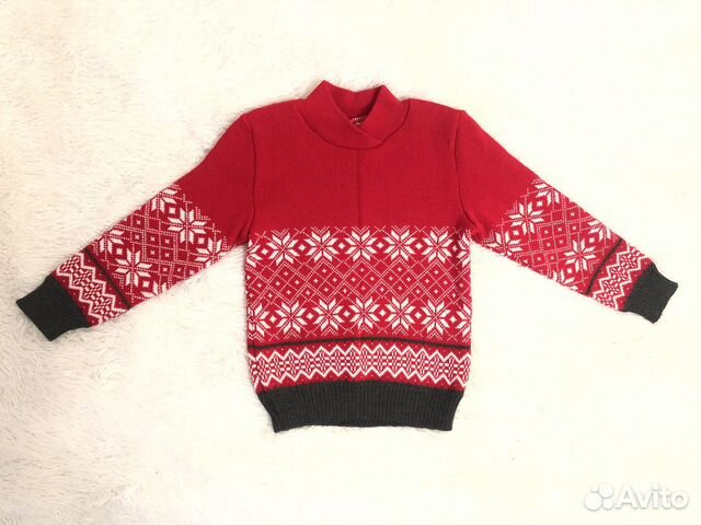 Свитер детский шерстяной размер 116 новый