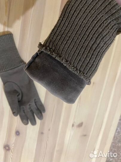 Перчатки женские кожаные