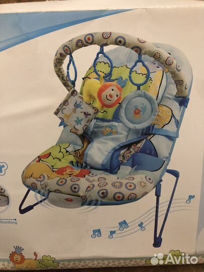 Шезлонг детский