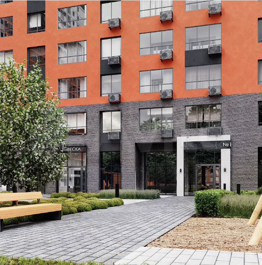 2-к. квартира, 72,5 м², 14/22 эт.