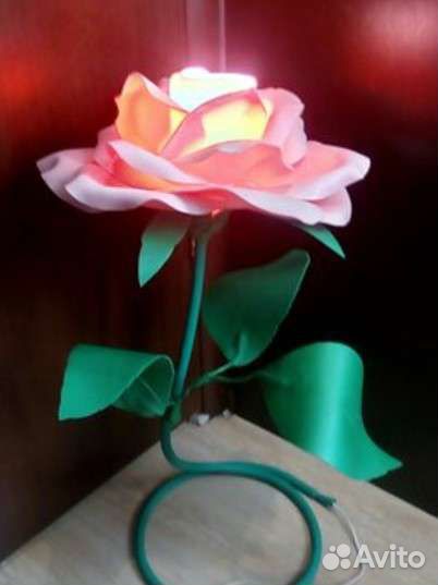 Торшер роза