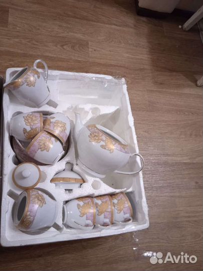 Сервиз чайный новый 15 предметов