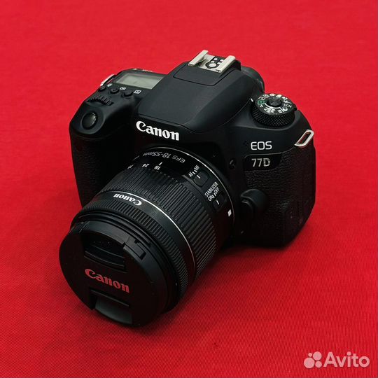 Canon 77d kit 18-55mm