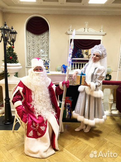 Дед Мороз и Снегурочка. Артисты театра