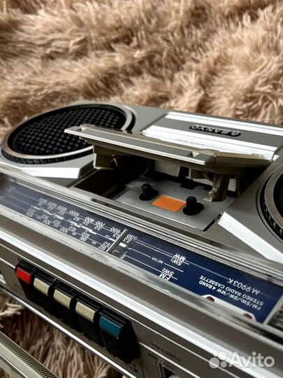 Винтажная магнитола Sanyo