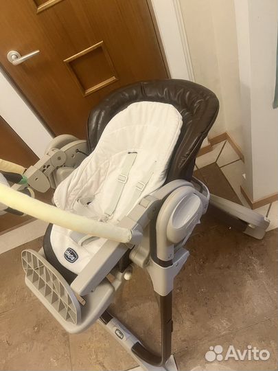 Стульчик для кормления chicco polly magic