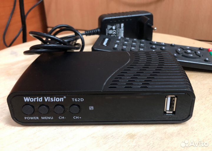 Приставка цифрового DVB-T2 и кабельного DVB-C тв