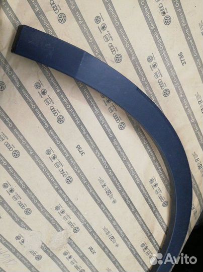 Молдинг расширитель накладка крыла задний левый