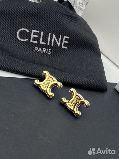 Серьги celine
