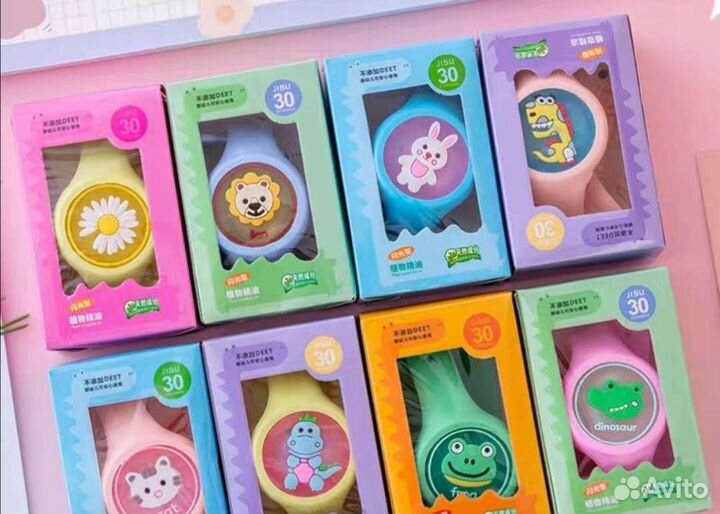 Детские, светящиеся Часы от комаров