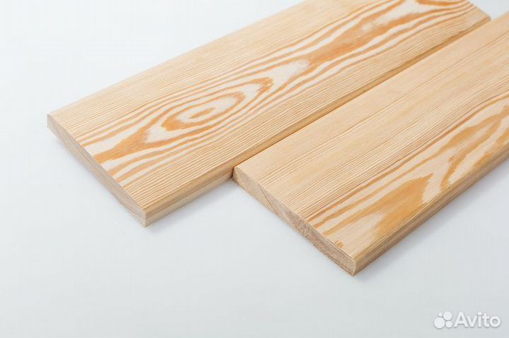 Планкен лиственница, 20х120 мм, сорт прима