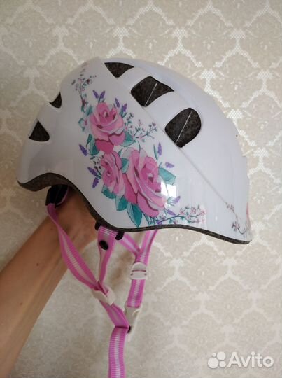 Детский шлем защитный для девочки