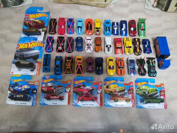 Машинки Hot Wheels и Welly