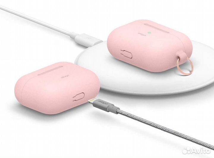 Чехол Elago для AirPods Pro Hang Case Pink