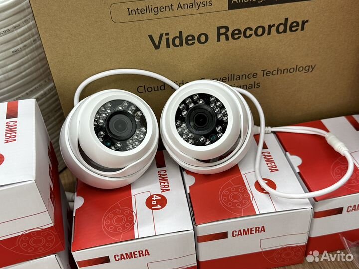 Готовый комплект AHD видеонаблюдения 8 внутренних