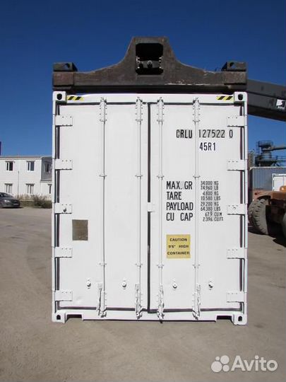 Рефконтейнер 40-футов crlu 127522-0 2004 г.в