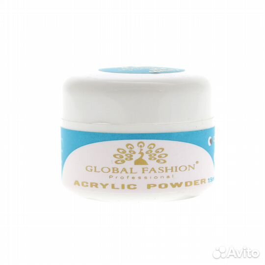 Пудра акриловая, 15 г, прозрачная