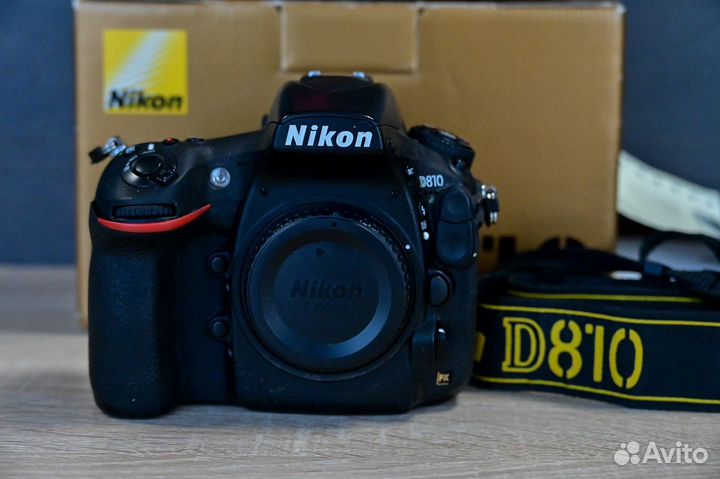 Зеркальный фотоаппарат Nikon D810 Body