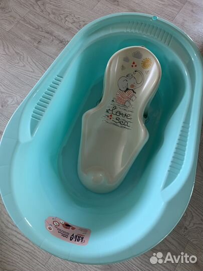 Ванночка для купания и горка