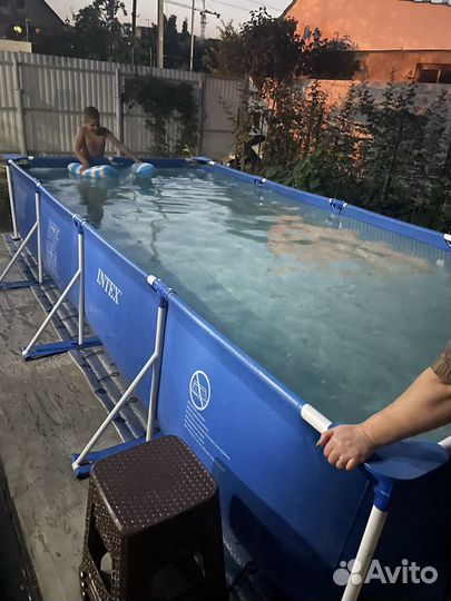 Каркасный бассейн бу