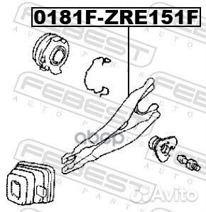 Вилка сцепления 0181fzre151 Febest