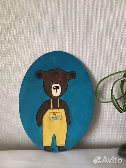 Панно из дерева в детскую