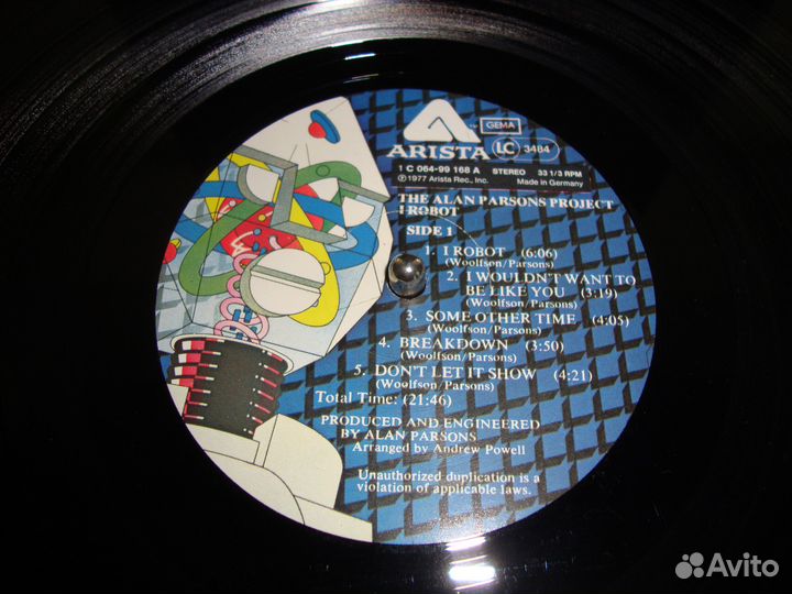 Винил фирменный LP