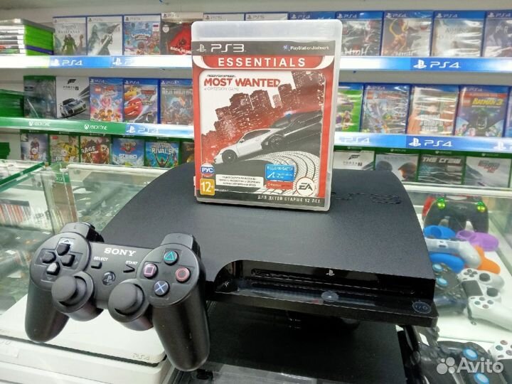 PlayStation 3 Slim + Need For Speed Most Wanted