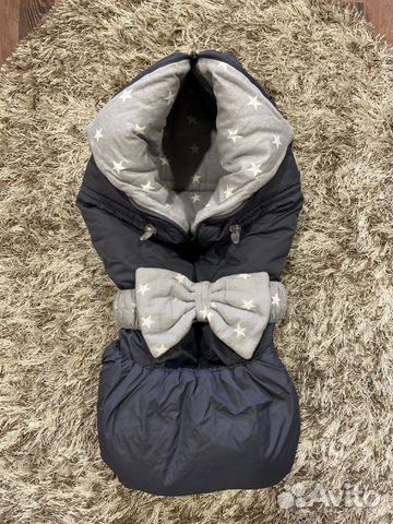 Конверт детский зимний на выписку, в коляску