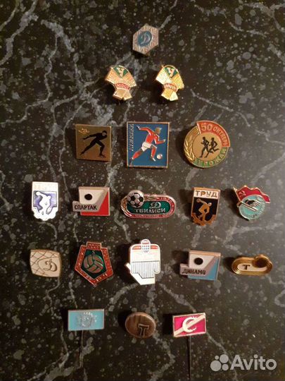 Значки СССР. Спортивные клубы, команды. 19 шт