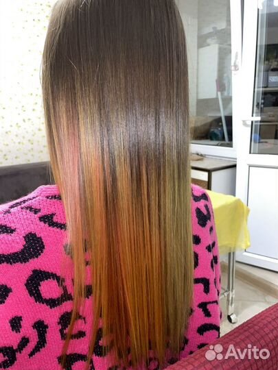 Кератиновое выпрямление, ботокс для волос