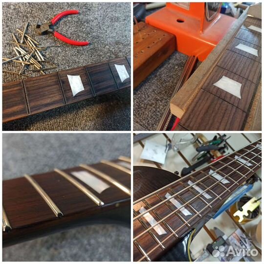 Ремонт гитар, реставрация и отсройка