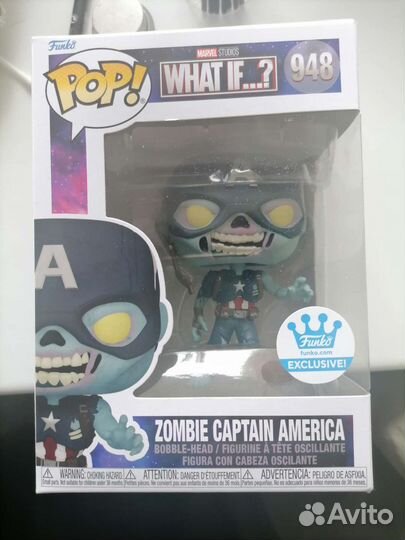 Фигурка Funko pop/Капитан Америка Эксклюзив/#948