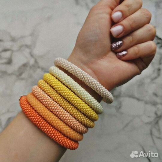 Жгуты из бисера