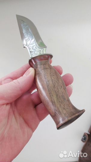 Нож шкуросъемный финка шкурник