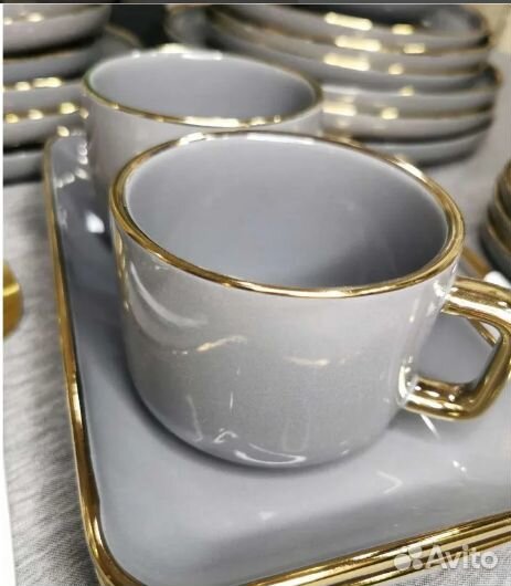 Столовый сервиз новый современный и стильный