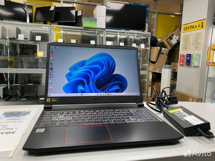 Ноутбук Acer Nitro Core i7-10/ RTX 3060 6Gb/ 16Gb