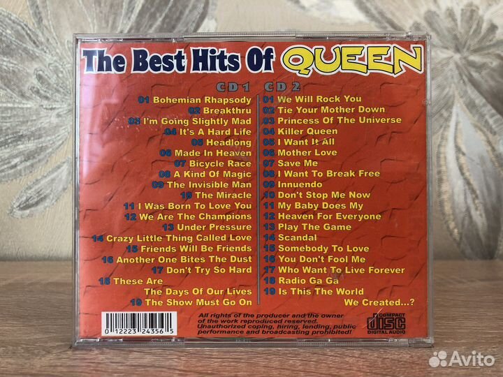 2CD Queen – The Best Hits