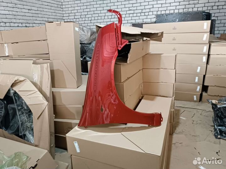 Крыло калина правое цвет красный (калина) 104