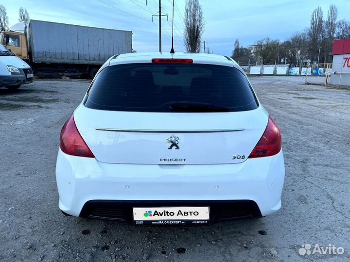 Peugeot 308 1.6 AT, 2012, 132 000 км