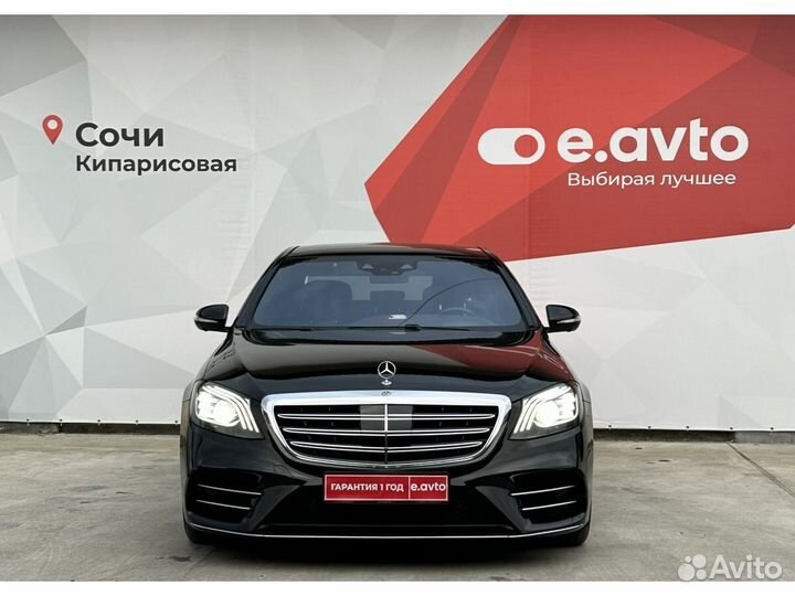 Mercedes-Benz S-класс 3.0 AT, 2019, 60 000 км