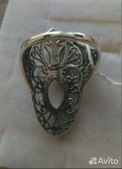 Серебряное кольцо, новое