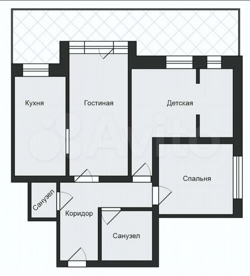 3-к. квартира, 117,7 м², 1/4 эт.