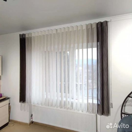 Шторы тюлевые